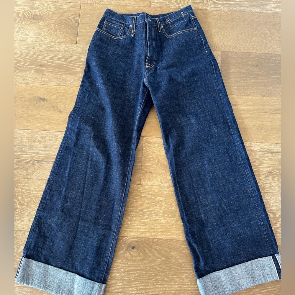 R13 Lisa Baggy Jean with cuff
